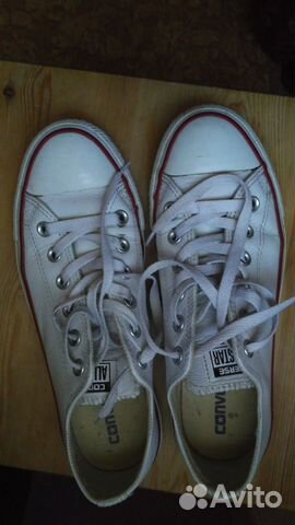 Converse кожаные белые Converse кожаные белые