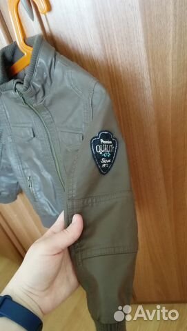 Куртка кожаная Vertbaudet для мальчика на 2-3 года Куртка кожаная Vertbaudet для мальчика на 2-3 года