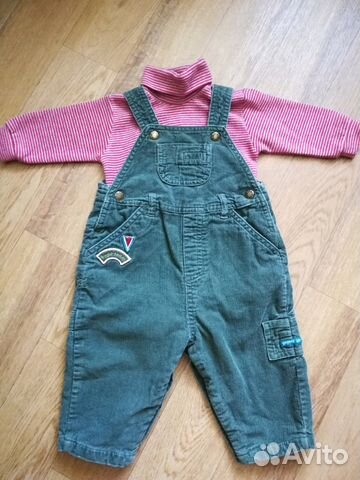 Комбинезон Mothercare + боди-водолазка Комбинезон Mothercare + боди-водолазка