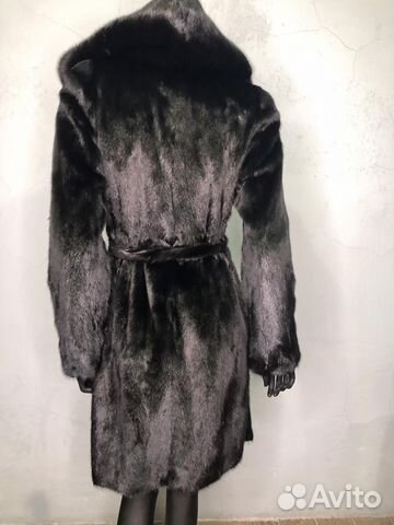 Норковая шуба с капюшоном Норковая шуба с капюшоном