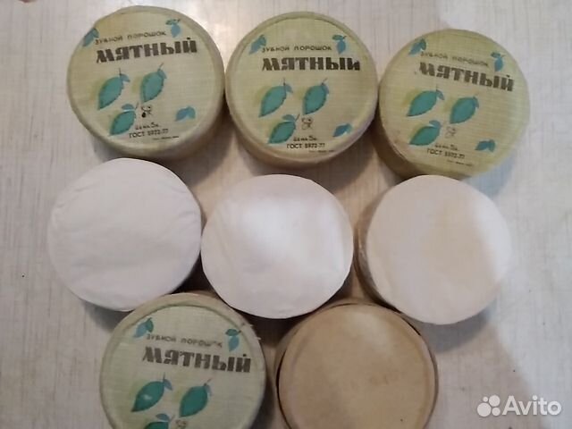 Зубной порошок Мятный