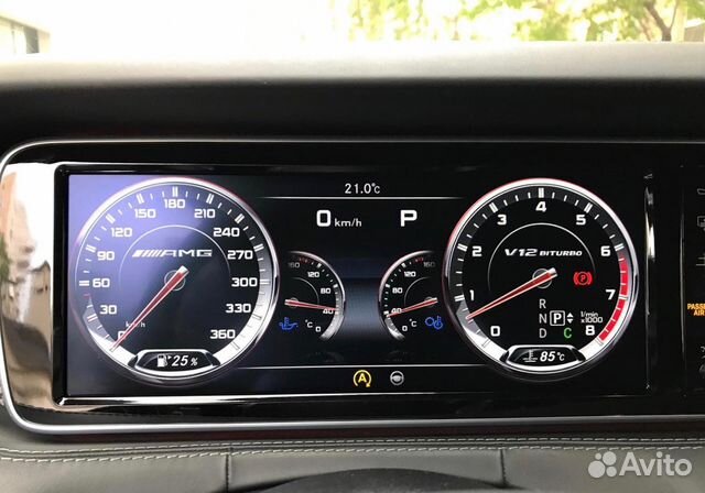 Mercedes-Benz S-класс AMG 6.0 AT, 2015, 10 000 км
