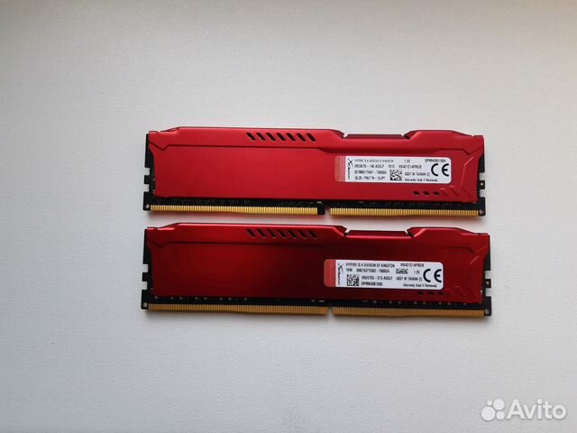 Оперативная память DDR4 2x8GB HyperX