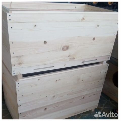 Улей для пчел на 18 рамок для зимовки 2 пчелосемей купить на Зозу.ру - фотография № 3