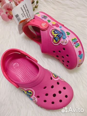 Новая детская пляжная обувь crocs