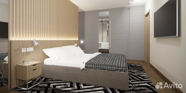1-к квартира, 55.9 м², 6/13 эт.