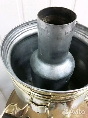 Самовар угольный на дровах 5-6 л г. Тула