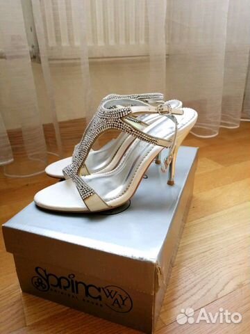 Вечерние туфли/босоножки, 37 размер