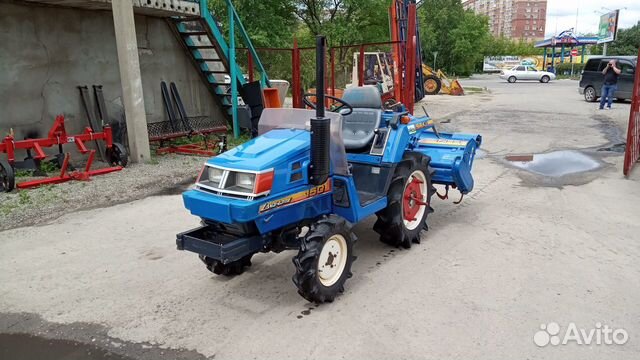 Японский трактор iseki TU150