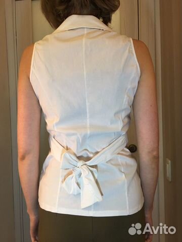 Блузка белая