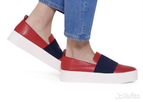 Слипоны Calvin Klein оригинал р36,5-37 нат кожа Слипоны Calvin Klein оригинал р36,5-37 нат кожа