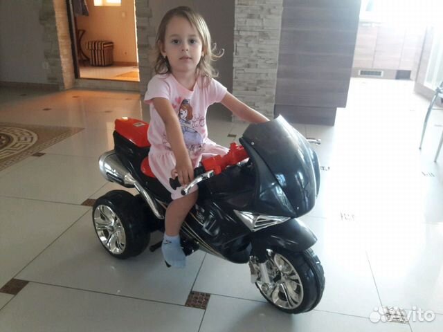 Детский мотоцикл трицикл