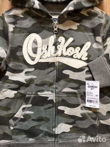 Новые худи/толстовки Oshkosh и GAP 4T