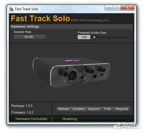 Звуковая карта fast track solo