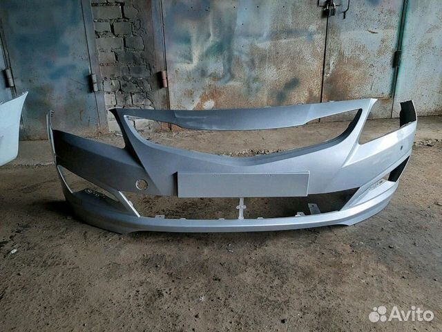 Бампер передний Хендай Солярис Hyundai Solaris