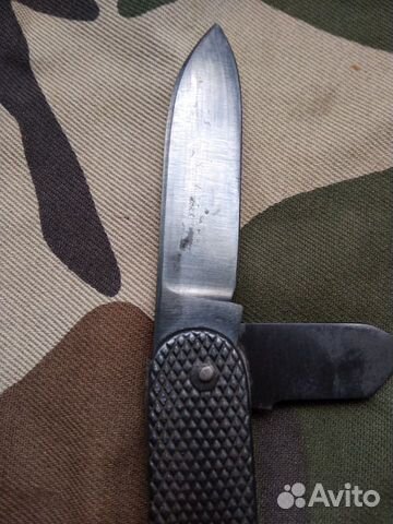 Нож железный складной 3-х предметный