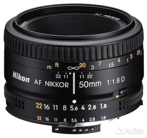 Объектив Nikon nikkor 50MM F/1.8D