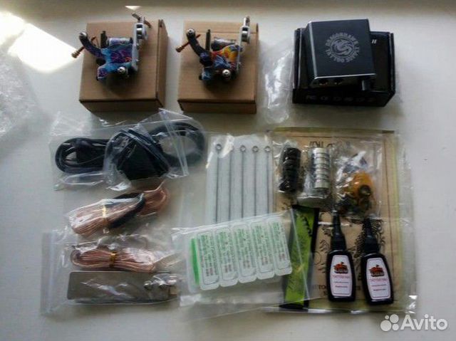 Большой тату набор