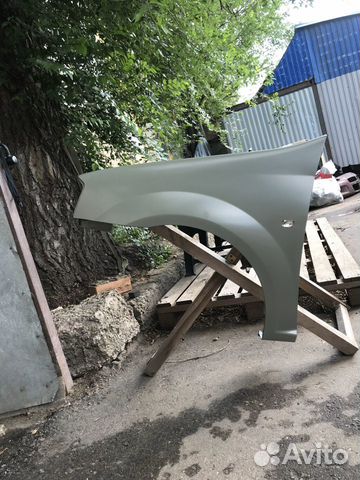 Крыло переднее левое Рено Логан Крыло переднее левое Рено Логан