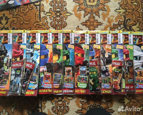 Журналы lego Ninjago 2017 г. Новые Журналы lego Ninjago 2017 г. Новые