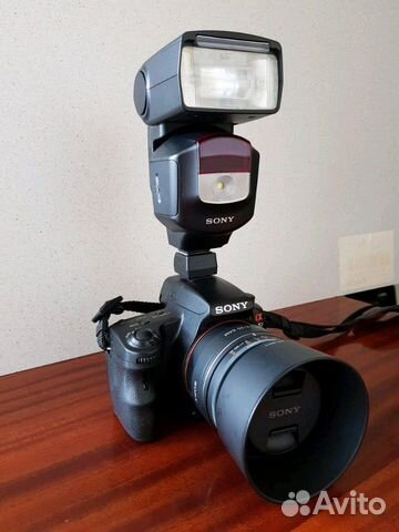 Зеркальный фотоаппарат sony alfa 37