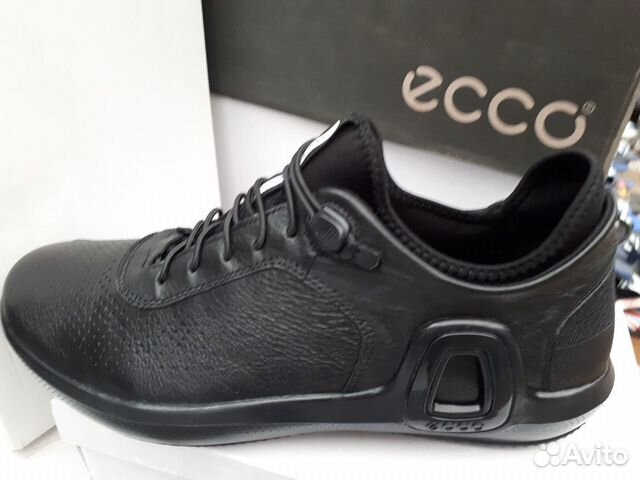 Кроссовки из натуральной кожи Ecсо