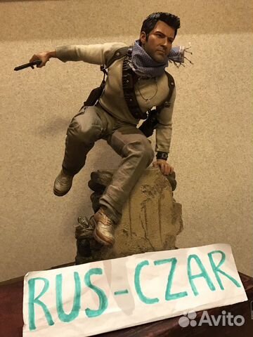 Sideshow Uncharted 3 Nathan Drake статуя