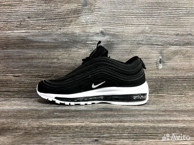 Кроссовки Nike Air Max 97 Black White Кроссовки Nike Air Max 97 Black White