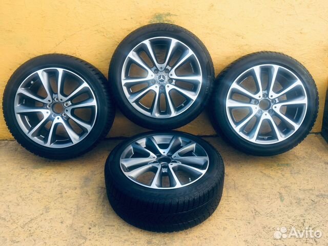 Оригинальные колеса на Mercedes E Class W213 R18 Оригинальные колеса на Mercedes E Class W213 R18