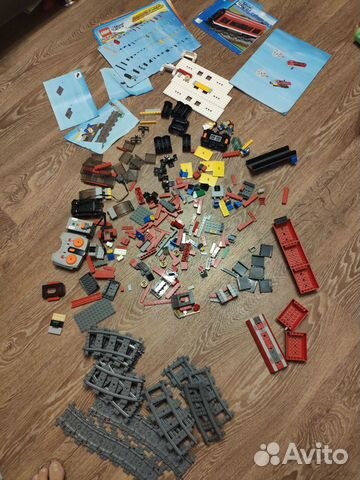 Lego 2.8кг + Лего 6,1кг, наборы 60068,75050