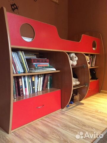 Детская кровать кораблик