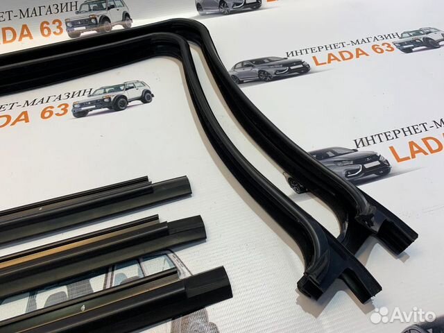 Комплект уплотнителей стекла двери LADA 4x4