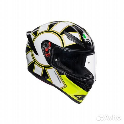 Шлем AGV K1 TOP - gothic 46 black Шлем AGV K1 TOP - gothic 46 black
