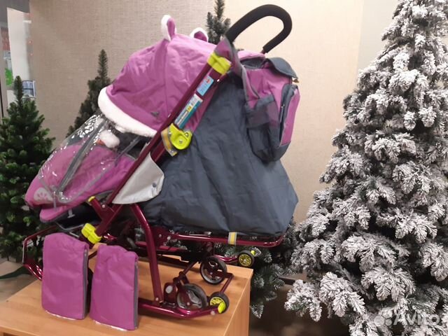 Санки-коляски Ника детям 7-2 Санки-коляски Ника детям 7-2