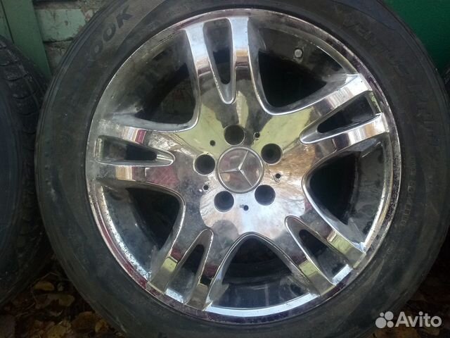 Колёса хром в сборе. Мерседес hankook ventus 225/5 Колёса хром в сборе. Мерседес hankook ventus 225/5