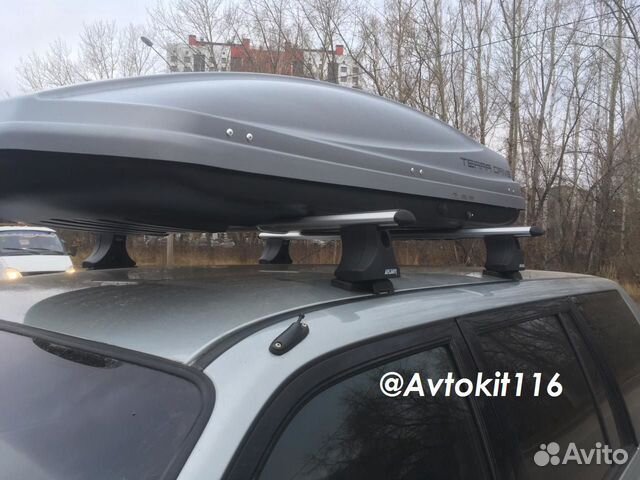 Багажник на крышу Mitsubishi Pajero Sport аэро Багажник на крышу Mitsubishi Pajero Sport аэро