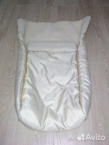 Конверт из натуральной овчины