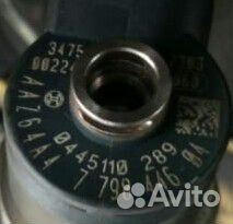 0445110289 к бмв форсунки N47D20