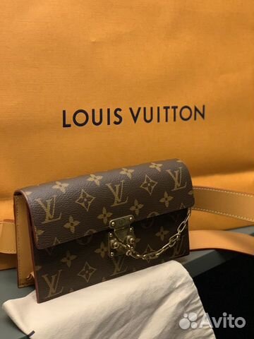 Мужская сумка LV на пояс или через плечо Мужская сумка LV на пояс или через плечо