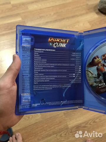 Диск игровой Ratchet & Clank на PlayStation 4