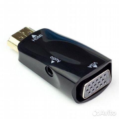 Переходник hdmi(папа) на VGA(мама) с аудио