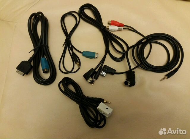 Провод AUX для Alpine, Pioneer, Sony, Citroen Провод AUX для Alpine, Pioneer, Sony, Citroen