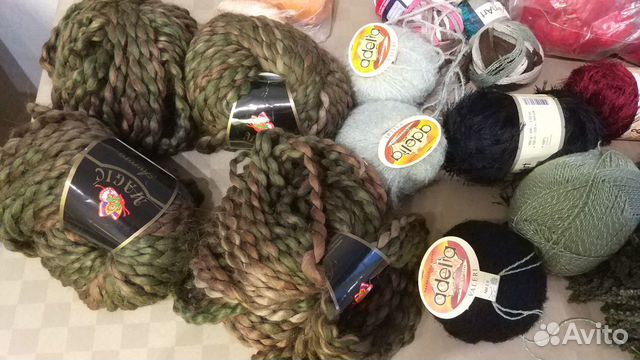 Пряжа, шерсть, нитки Пряжа, шерсть, нитки