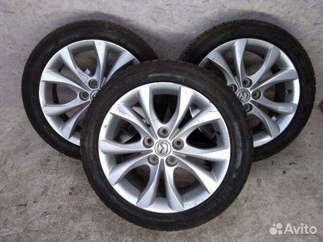 Диски Mazda 3 на резине R17 (II)