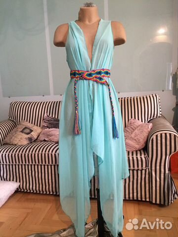 Туники парео пляжные халаты на купальник шифон Туники парео пляжные халаты на купальник шифон