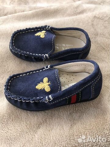 Мокасины детские фирмы Gucci