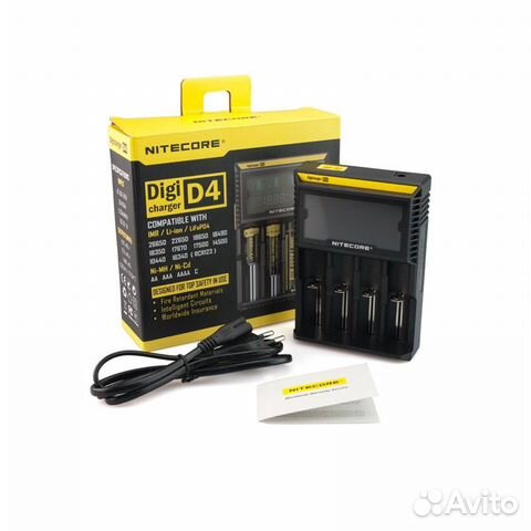 Зарядное устройство Nitecore D4