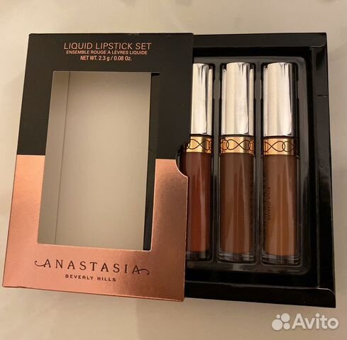 Блеск для губ/Жидкая матовая помада Anastasia Beve Блеск для губ/Жидкая матовая помада Anastasia Beve