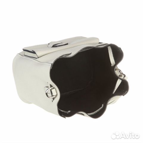 Кожаная сумка-кисет Sergio Belotti 536 cream