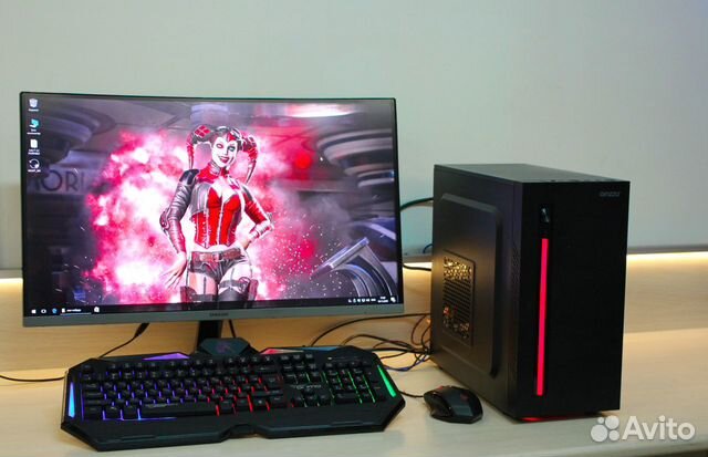 Игровой Intel i5-3470 + RX 570 4GB